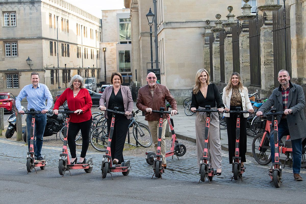 opendoorz out on scooters